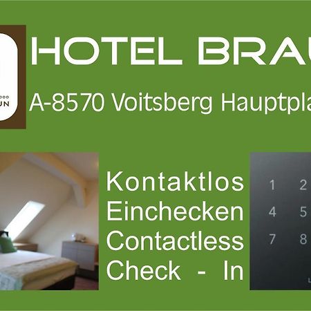 Hotel Braun Voitsberg Bagian luar foto